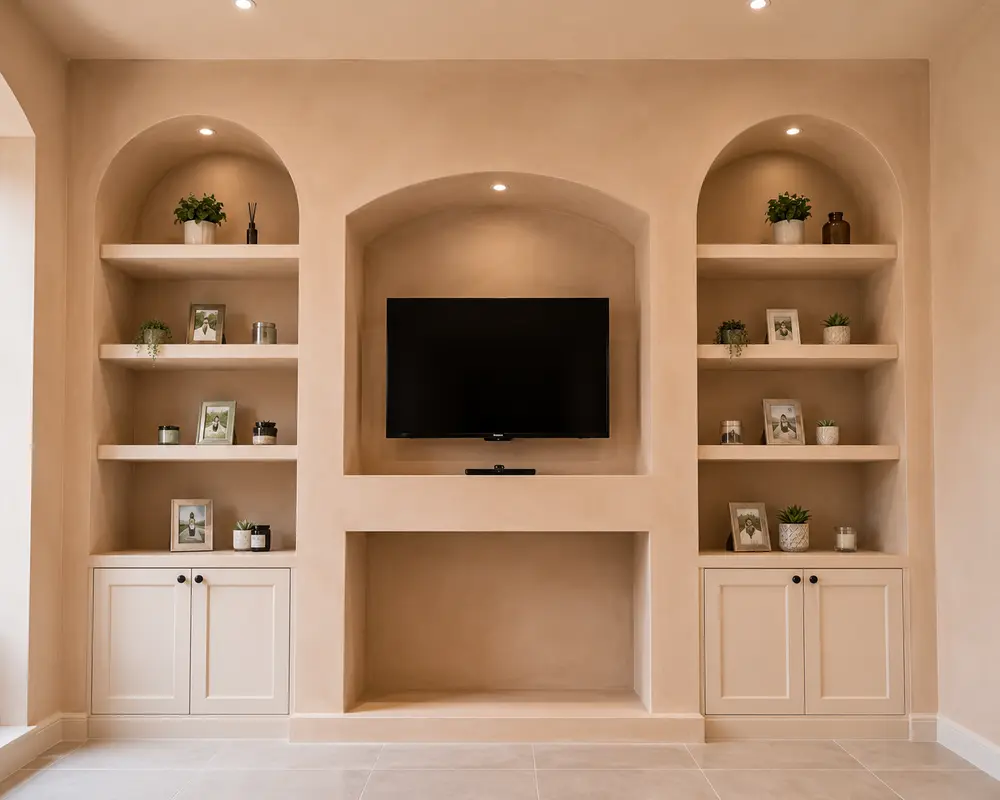 Feature Walls, Arches & Alcoves
